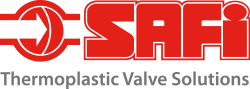 Logo SAFI, Thermoplastic Valve Solutions